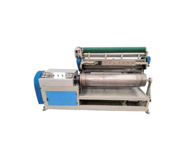 Fully automatic parallel paper roll making machine